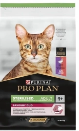 Сухой корм PRO PLAN Duck & Liver для взрослых стерилизованных кошек и кастрированных котов, с высоким содержанием утки и печенью, 10 кг