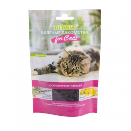 TiTBiT for Cats вяленые лакомства с говяжьей печенью