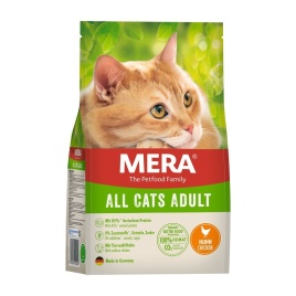 Mera Cats Adult All Cats Chicken сухой корм для взрослых кошек с курицей - 400 г