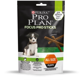 Purina Pro Plan PRO Sticks лакомство для собак для поддержания развития мозга у щенков с ягненком - 126 г