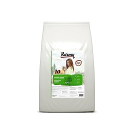 Сухой корм Karmy Sterilized для стерилизованных кошек c индейкой 10 кг