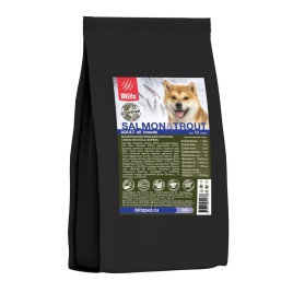 Сухой беззерновой корм Blitz Adult для взрослых собак с лососем и форелью - 500 г