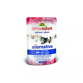 Almo Nature Alternative Adult Cat Trout паучи для кошек с форелью - 55 г