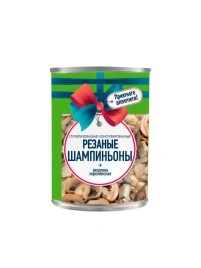 Шампиньоны и вешенки конс. рез, «Приятного аппетита!» 400 г.