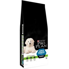 Сухой корм Pro Plan Puppy Large Robust для щенков крупных пород с мощным телосложением с курицейи рисом - 12 кг