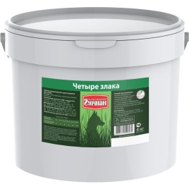 Каша для собак Четвероногий гурман 4 злака - 4 кг