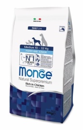Monge Puppy Medium сухой корм для щенков средних пород с курицей 800 гр