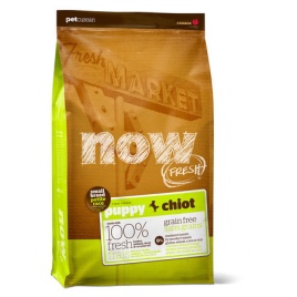 NOW Fresh Small Breed Grain Free сухой беззерновой корм щенков мелких пород с индейкой, уткой и овощами - 2,72 кг