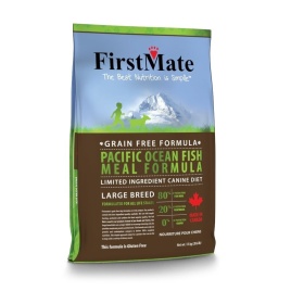 FirstMate Pacific Ocean Fish Meal Large Breed сухой беззерновой корм для взрослых собак крупных пород с рыбой - 13 кг