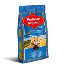 Родные корма сухой корм для взрослых стерилизованных кошек 409 гр