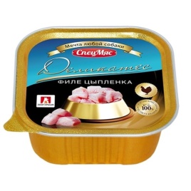 Влажный корм Зоогурман для взрослых собак всех пород с филе цыпленка - 150 г