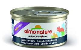 Almo Nature Daily Menu Adult Cat Trout консервы для взрослых кошек меню с уткой - 85 г
