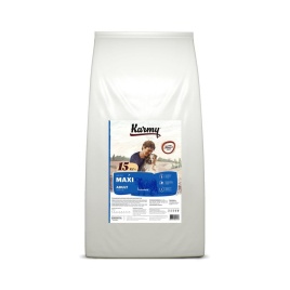 Сухой корм Karmy Maxi Adult для взрослых собак крупных пород с телятиной 15 кг