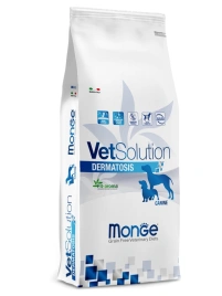 Сухой корм Monge VetSolution Dermatosis для взрослых собак при заболеваниях кожи, 12 кг