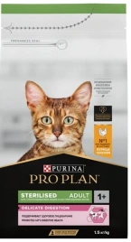 Сухой корм PRO PLAN Chicken для стерилизованных кошек и кастрированных котов старше 1 года, с высоким содержанием курицы, 10 кг