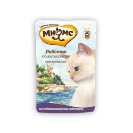 Мнямс паучи Лобстер по-каталонски со средиземноморским лобстером для кошек - 85 г