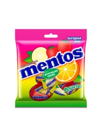Драже жевательные "MENTOS" "Фрукты"/Mentos Fruit Mix 70,2г_ 1х12шт