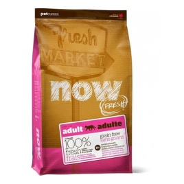 NOW Fresh GF сухой беззерновой корм для взрослых кошек с индейкой, уткой и овощами - 1,82 кг