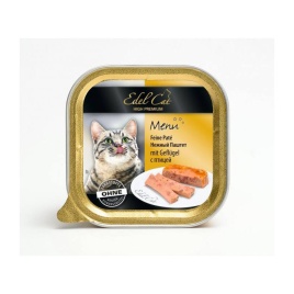 Edel Cat Mit Geflugel нежный паштет с птицей для кошек всех пород - 100 г