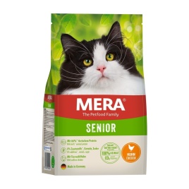 Mera Cats Senior Chicken сухой корм для пожилых кошек с курицей - 400 г