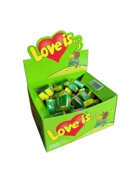 "Love is" Жевательная резинка со вкусом яблока и лимона 4,2г
