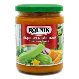 Икра из кабачков традиц. стерилиз. ТМ "ГОРЫНЬ", 430г