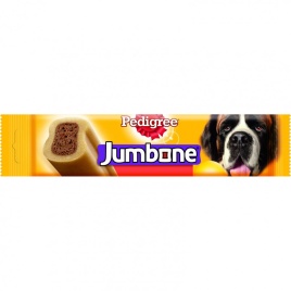 Pedigree Jumbone Maxi лакомство в форме косточек с мясом для взрослых собак средних и крупных пород - 210 г