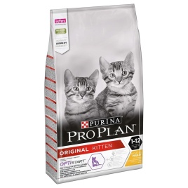 Сухой корм Purina Pro Plan для котят от 1 до 12 месяцев с курицей - 10 кг