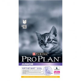 Purina Pro Plan Junior Chicken для котят в возрасте от 6 недель до 1 года, с курицей - 1,5 кг