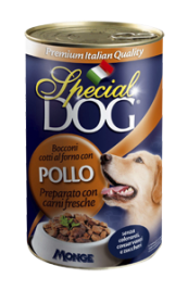 Special Dog консервы для собак кусочки курицы 820 г