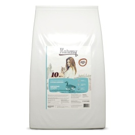 Сухой корм Karmy Hipoallergenic для взрослых кошек при пищевой аллергии c уткой 400 г