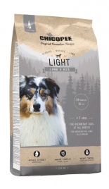 Chicopee CNL Light Lamb & Rice сухой облегченный корм для взрослых собак всех пород с ягненком и рисом 2 кг
