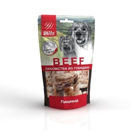 Blitz Sensitive лакомство сублимированное для собак \"Пищевод\" - 32 г