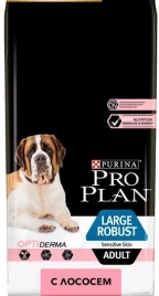 Сухой корм PRO PLAN Salmon для собак крупных пород с мощным телосложением, с высоким содержанием Лосося, 18 кг