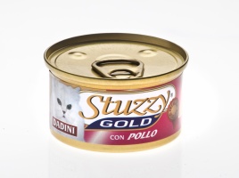 Stuzzy Gold для кошек с кусочками курицы - 85 г