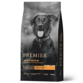 Сухой корм Premier Dog Adult Medium Turkey для собак средних пород, с индейкой, 10 кг