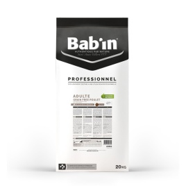 Сухой беззерновой корм Babin Professionnel Adulte Grain Free для взрослых собак с курицей и форелью - 20 кг