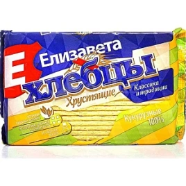 Хлебцы хрустящие кукурузные 0,9*18