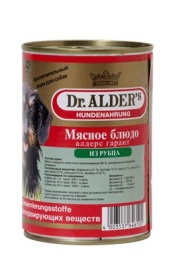 Консервы Dr. Alder's Garant для взрослых собак с рубцом 400 г