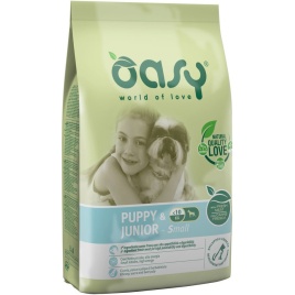Oasy Dry Dog Puppy & Junior Small сухой корм для щенков мелких пород с курицей - 1 кг