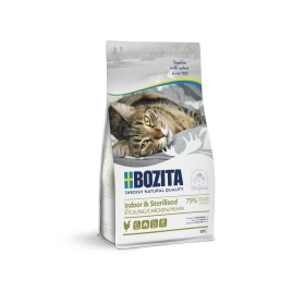 Bozita Indoor&Sterilized сухой корм для стерилизованных и малоподвижных кошек с курицей - 400 г
