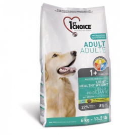 1st Choice Adult для взрослых собак облегченный с курицей - 6 кг