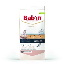 Сухой беззерновой корм Babin Selective Junior Grain Free для щенков с 18 до 24 месяцев с курицей и форелью 12 кг