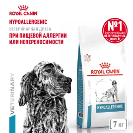 Сухой корм Royal Canin Hypoallergenic для собак, 7 кг
