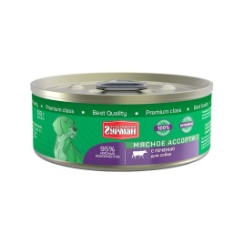 Четвероногий Гурман Мясное ассорти с печенью для собак 100 г x 24 ш