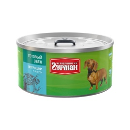 Четвероногий Гурман Готовый обед потрошки с рисом 325 г