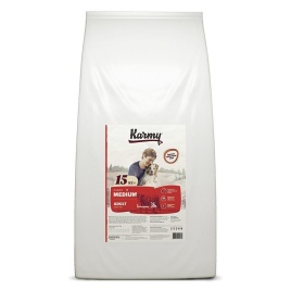 Сухой корм Karmy Medium Adult для взрослых собак средних пород с телятиной 2 кг
