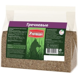 Каша для собак Четвероногий гурман гречка - 400 г