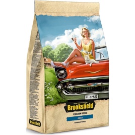 Сухой корм Brooksfield Adult Cat для взрослых кошек с курицей и рисом - 7,5 кг