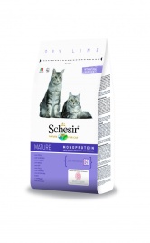 SCHESIR Mature для пожилых кошек с курицей - 1.5 кг